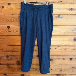 Lululemon Ready to Rulu Jogger Crop Heathered True Navy / Black Size 8